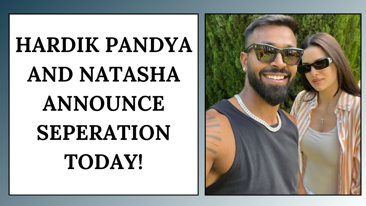 Hardik Pandya and Natasha Announce Seperation Today!