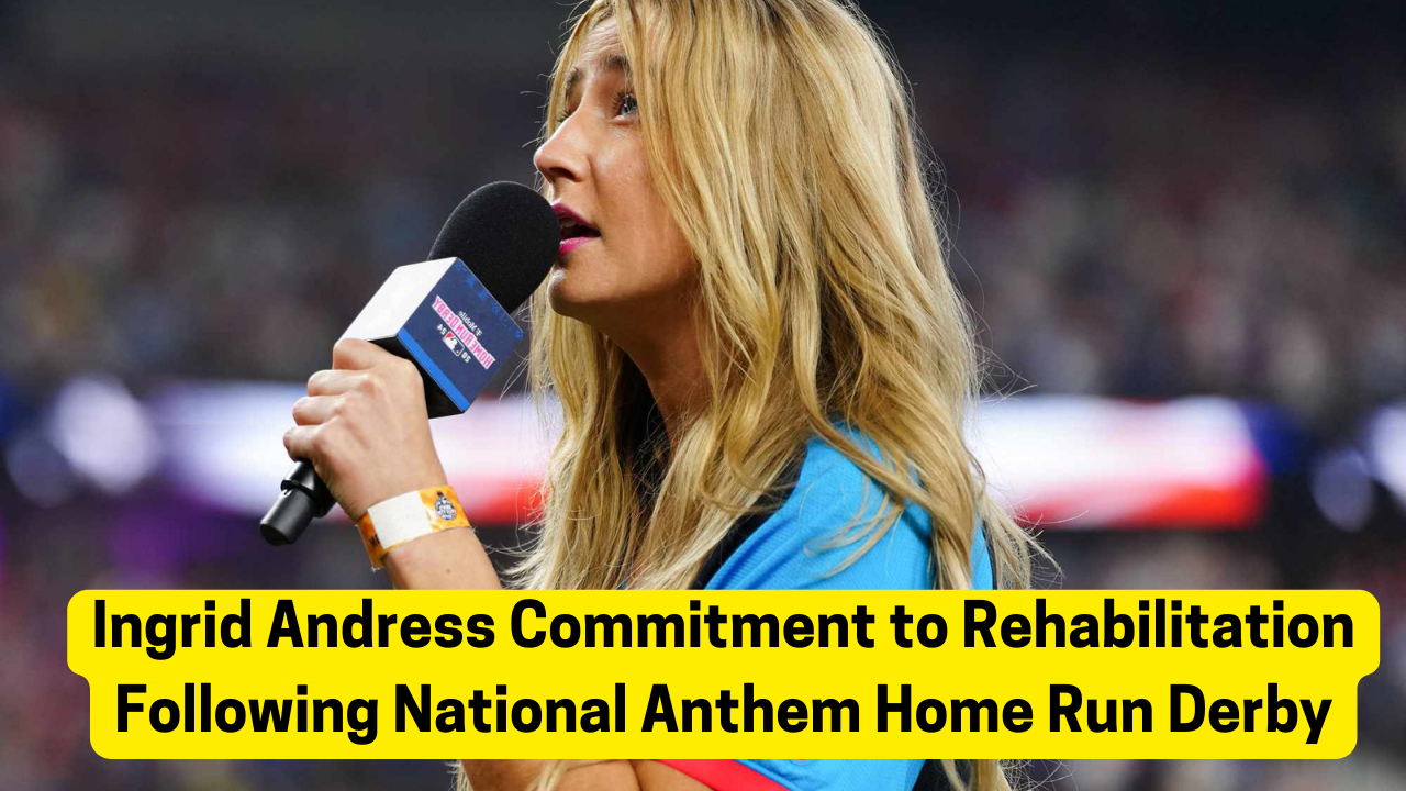 Ingrid Andress Commitment to Rehabilitation Following National Anthem Home Run Derby