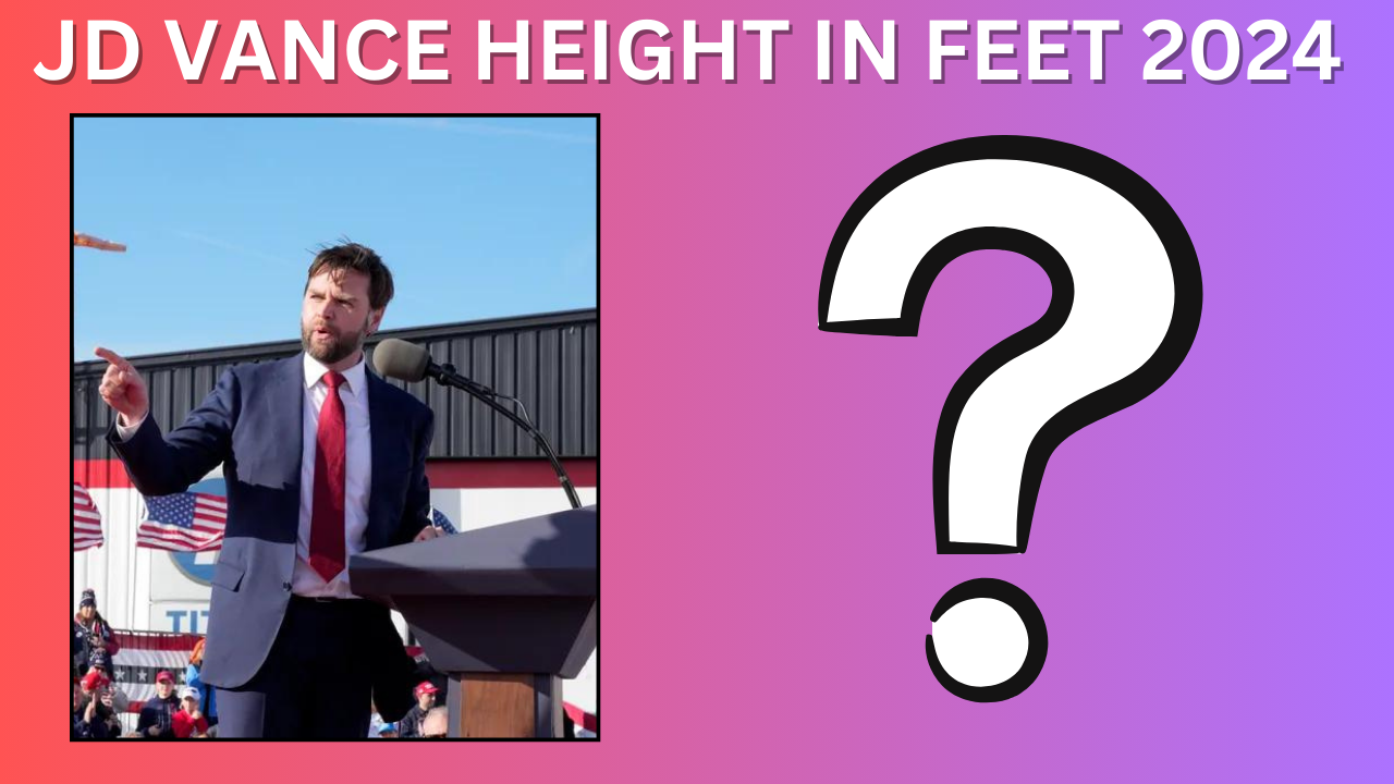 JD Vance Height in Feet 2024