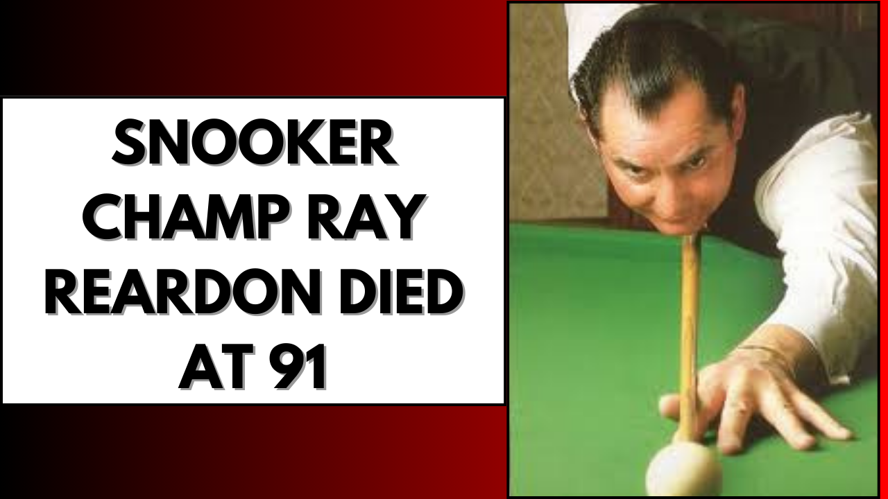 Ray Reardon Died at 91